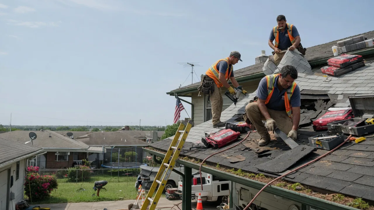 Roof Repair in Hulbert, OK near me